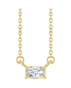 Colar Garras Pontudas Solitário em Ouro 14k com Diamantes de Laboratório – Modelo 2