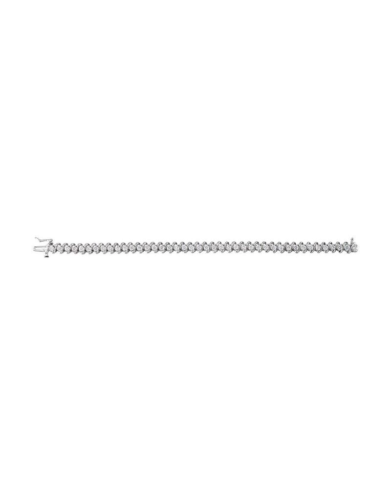 Pulseira Riviera em Ouro 14k com Diamantes Naturais – Modelo 26