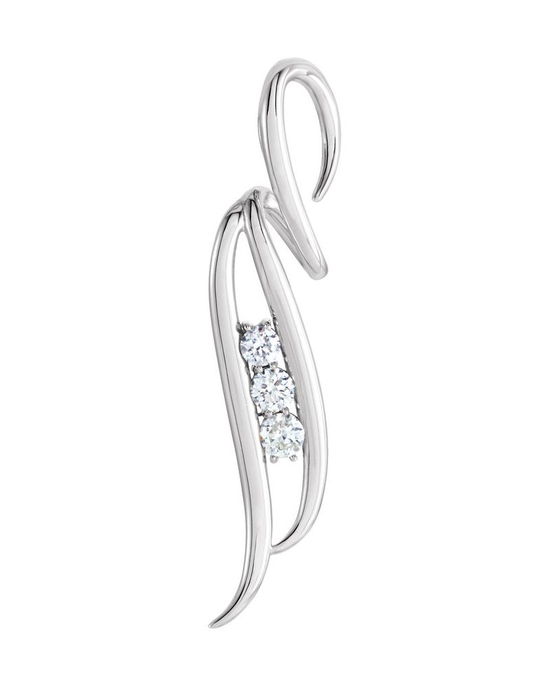 Pingente Orgânico Cravejado em Ouro 14k com Diamantes Naturais – Modelo 7