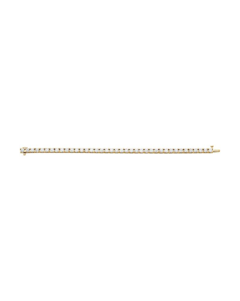 Pulseira Riviera em Ouro 14k com Diamantes Naturais – Modelo 21