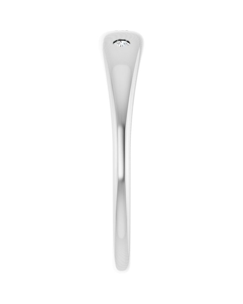 Anel Cravejado em Ouro 14k com Diamantes de Laboratório – Modelo 6