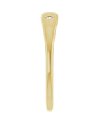 Anel Cravejado em Ouro 14k com Diamantes de Laboratório – Modelo 6