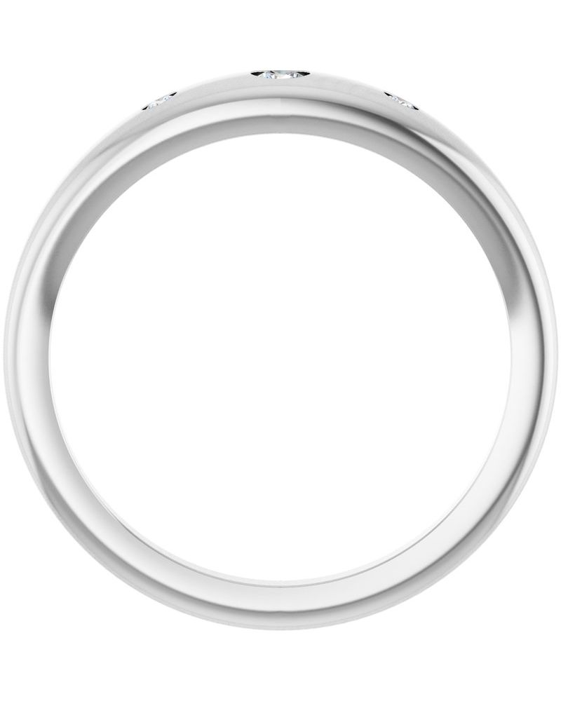 Anel Cravejado em Ouro 14k com Diamantes de Laboratório – Modelo 6