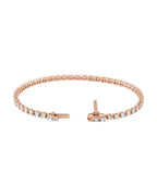 Pulseira Riviera em Ouro 14k com Diamantes de Laboratório – Modelo 15
