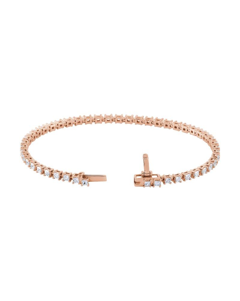 Pulseira Riviera em Ouro 14k com Diamantes de Laboratório – Modelo 15