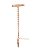 Ear Cuff em Ouro 14k com Diamantes Naturais