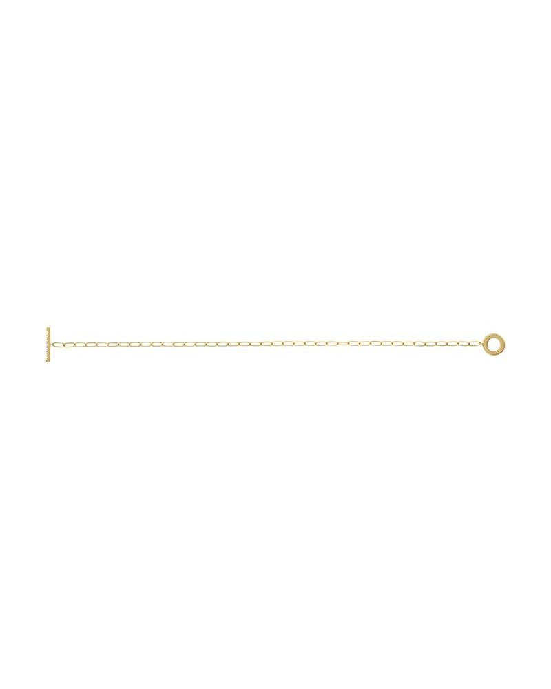 Pulseira Fecho T Cravejada em Ouro 14k com Diamantes Naturais