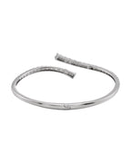 Bracelete Bypass Degradê em Ouro 14k com Diamantes de Laboratório
