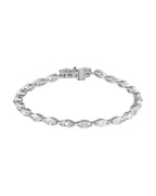 Pulseira Riviera em Ouro 14k com Diamantes de Laboratório
