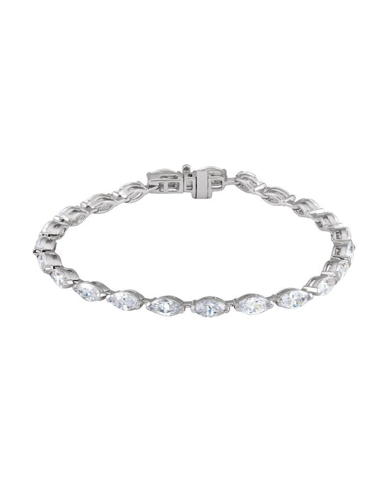 Pulseira Riviera em Ouro 14k com Diamantes de Laboratório