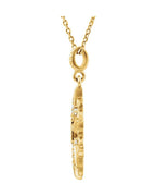 Colar Vintage em Ouro 14k com Diamantes Naturais – Modelo 4