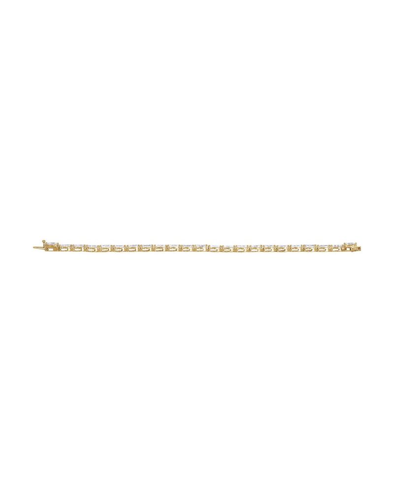Pulseira Riviera em Ouro 14k com Diamantes Naturais