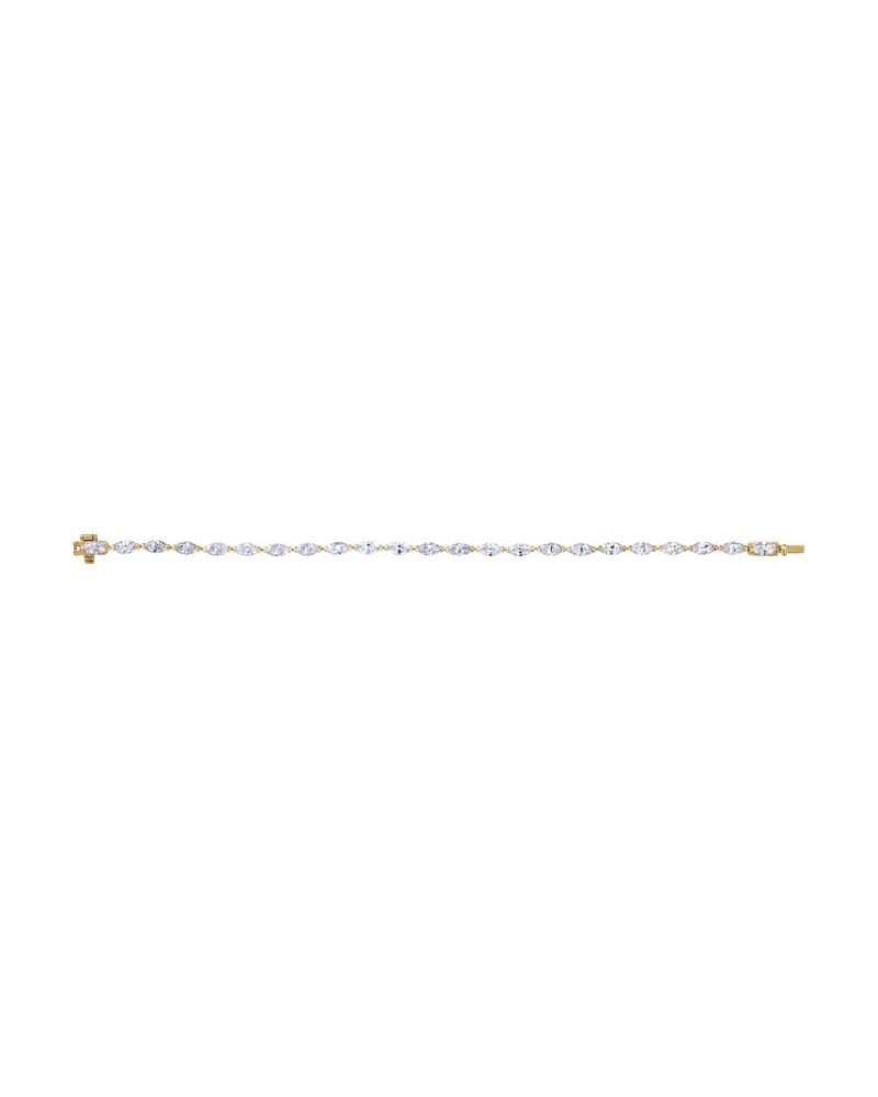 Pulseira Riviera em Ouro 14k com Diamantes de Laboratório