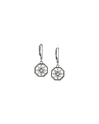 Brinco Granulado Filigrana em Ouro 14k com Diamantes Naturais – Modelo 4
