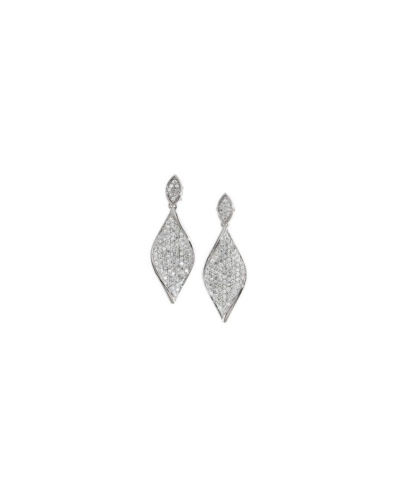 Brinco Pavê em Ouro 14k com Diamantes Naturais