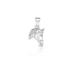 Pingente de Prata 925 de Cavalo Texturizado
