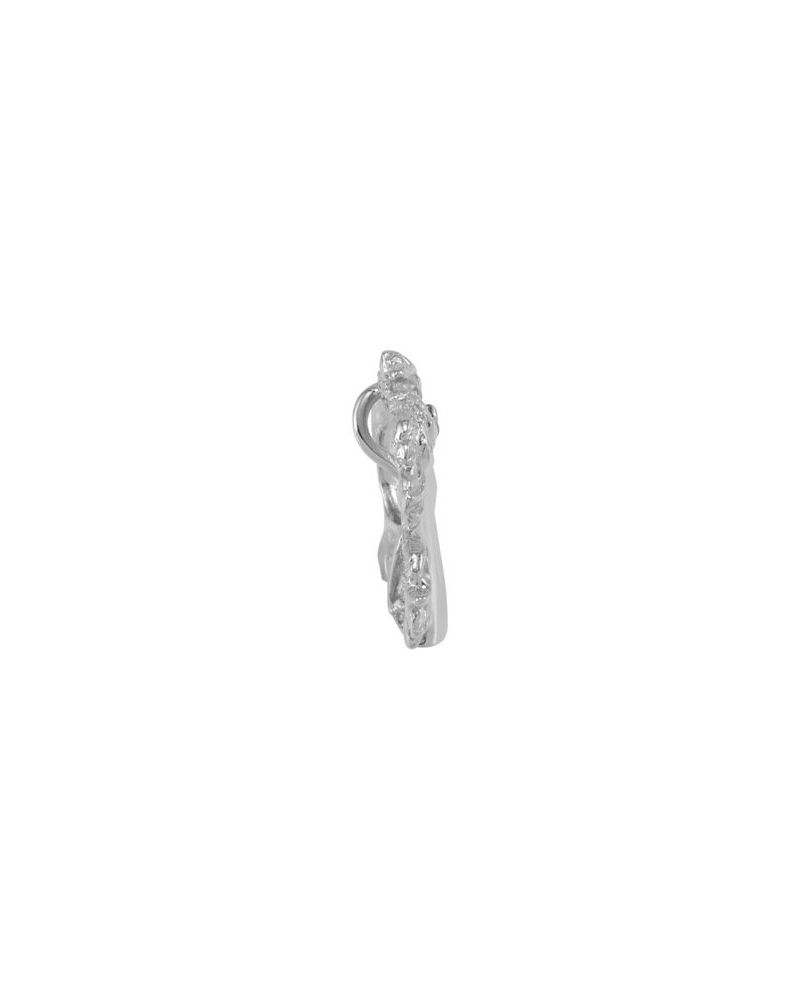 Pingente Cavalo Lipizzaner em Ouro 14k com Diamantes Naturais