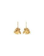 Brinco Cavalo Lipizzaner em Ouro 14k com Diamantes Naturais