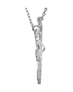 Colar "Love" Cravejado em Ouro 14k com Diamantes Naturais