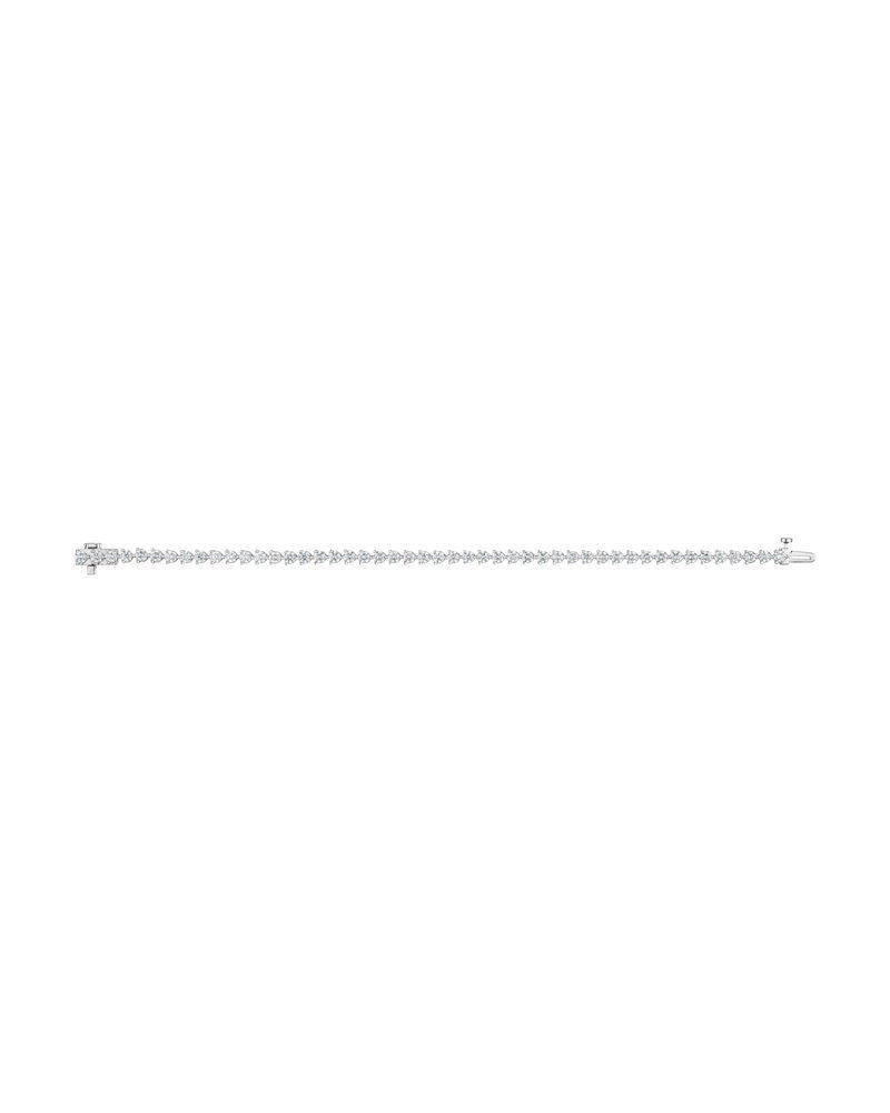 Pulseira Riviera em Ouro 14k com Diamantes Naturais – Modelo 18