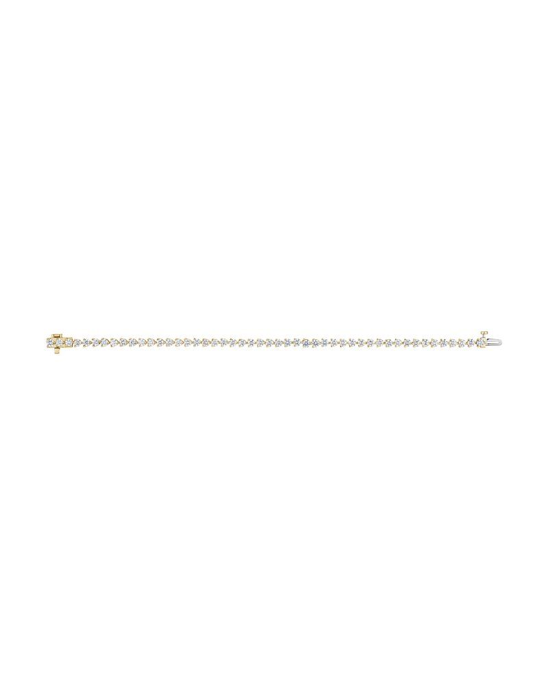 Pulseira Riviera em Ouro 14k com Diamantes Naturais – Modelo 18