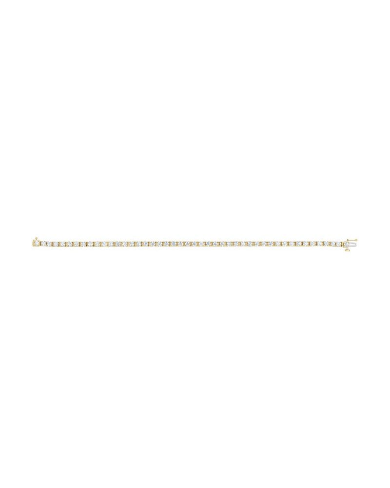 Pulseira Riviera em Ouro 14k com Diamantes Naturais – Modelo 28