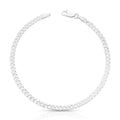 Pulseira de Prata 925 em Malha Groumet