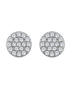 Brinco Cluster em Ouro 14k com Diamantes Naturais – Modelo 4