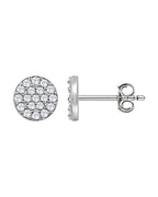 Brinco Cluster em Ouro 14k com Diamantes Naturais – Modelo 4