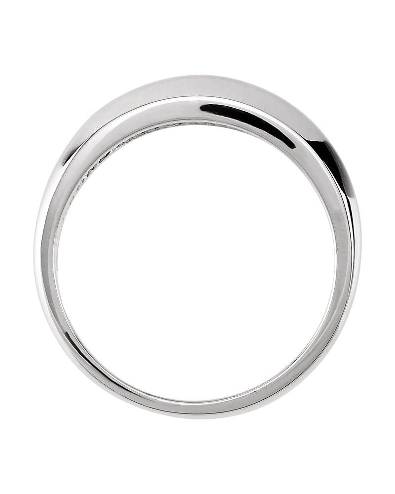 Anel Sete Pedras em Ouro 14k com Diamantes Naturais