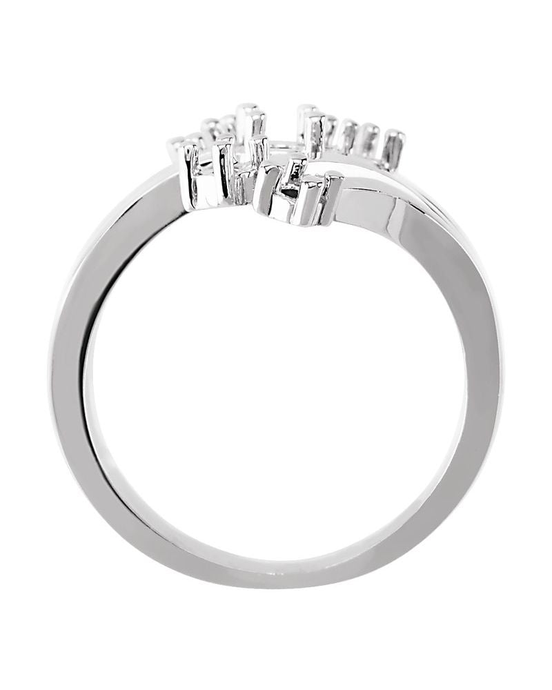 Anel Mão Direita Cravejado em Ouro 14k com Diamantes Naturais – Modelo 9