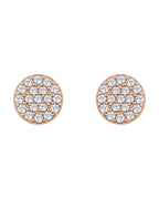 Brinco Cluster em Ouro 14k com Diamantes Naturais – Modelo 4