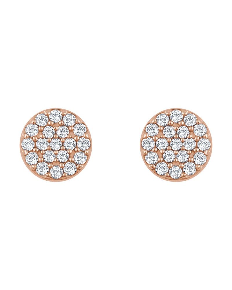 Brinco Cluster em Ouro 14k com Diamantes Naturais – Modelo 4