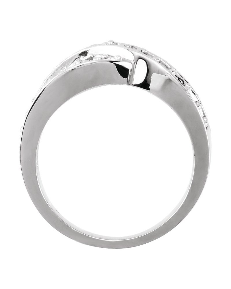 Anel Entrelaçado em Ouro 14k com Diamantes Naturais – Modelo 29