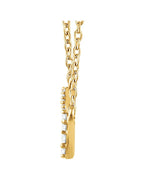 Colar Cluster em Ouro 14k com Diamantes Naturais – Modelo 8
