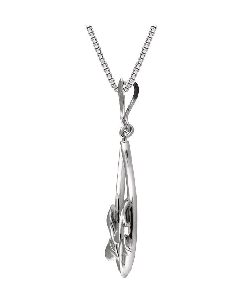 Colar Floral Cravejado em Ouro 14k com Diamantes Naturais