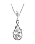 Colar Floral Cravejado em Ouro 14k com Diamantes Naturais – Modelo 2