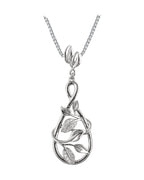 Colar Floral Cravejado em Ouro 14k com Diamantes Naturais – Modelo 2