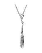 Colar Floral Cravejado em Ouro 14k com Diamantes Naturais – Modelo 2