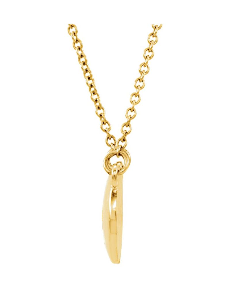 Colar Círculo Cravejado em Ouro 14k com Diamantes Naturais – Modelo 5