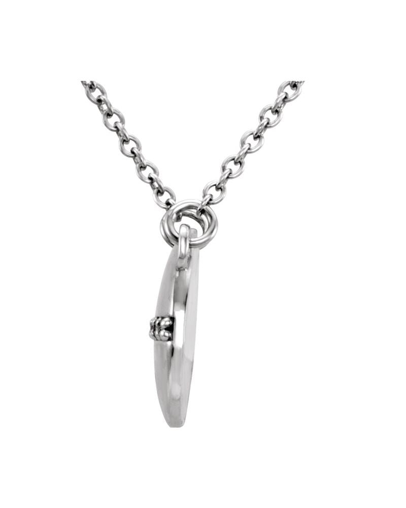 Colar Círculo em Ouro 14k com Diamantes Naturais – Modelo 4