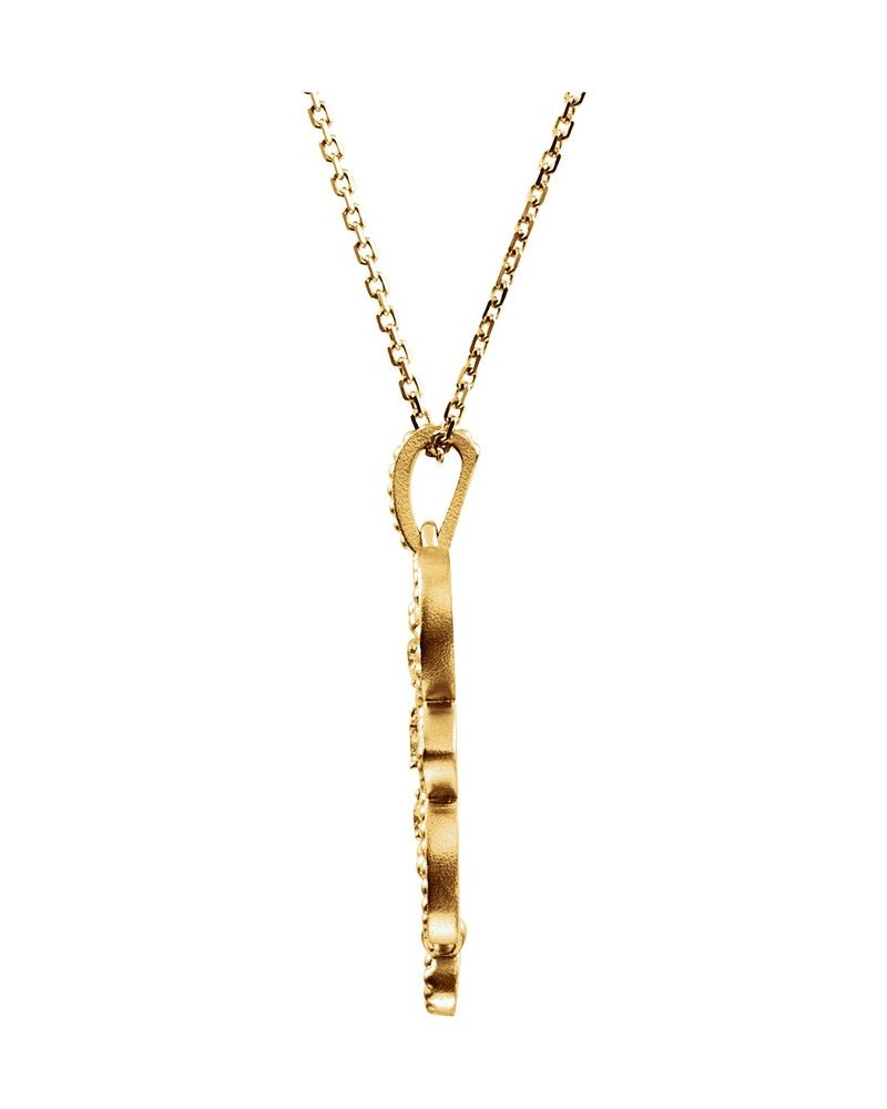 Colar Granulado em Ouro 14k com Diamantes Naturais – Modelo 2