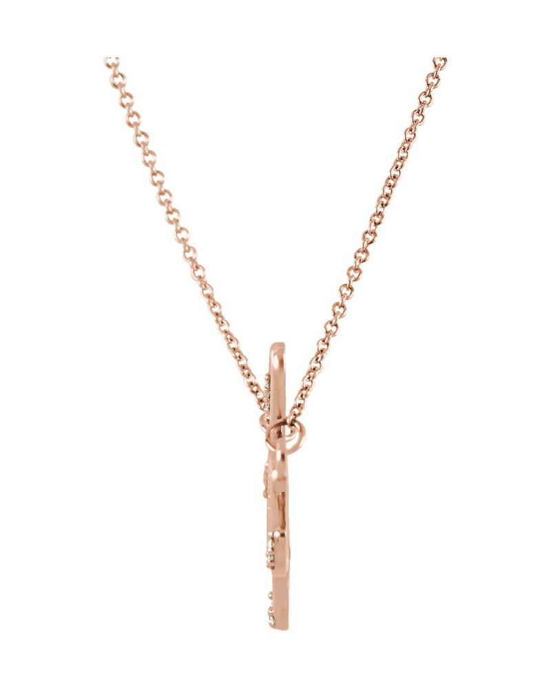 Colar "Hope" em Ouro 14k com Diamantes Naturais
