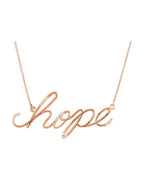 Colar "Hope" em Ouro 14k com Diamantes Naturais