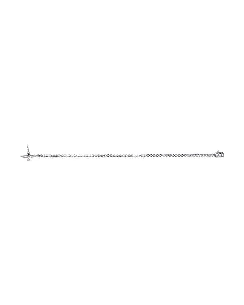 Pulseira Riviera em Ouro 14k com Diamantes Naturais – Modelo 9