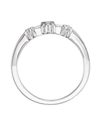 Anel Cruz em Ouro 14k com Diamantes Naturais – Modelo 6
