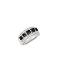 Anel Cluster em Ouro 14k com Diamantes Naturais – Modelo 8