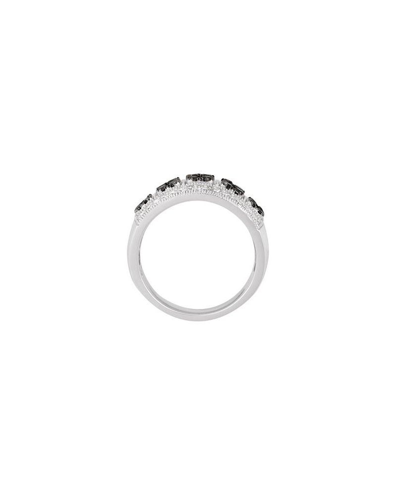 Anel Cluster em Ouro 14k com Diamantes Naturais – Modelo 8