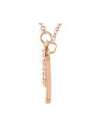 Colar "Lucky" em Ouro 14k com Diamantes Naturais