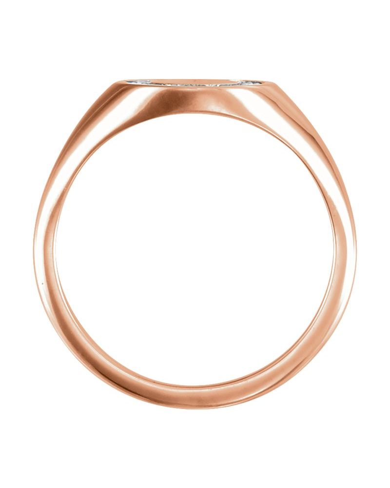 Anel Oval Chevalier Halo em Ouro 14k com Diamantes Naturais